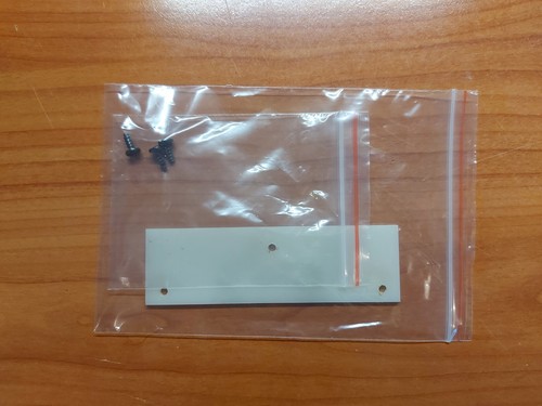 White slide glass plexiglass - slide,