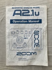 Zoom A2.1U Lettore effetti