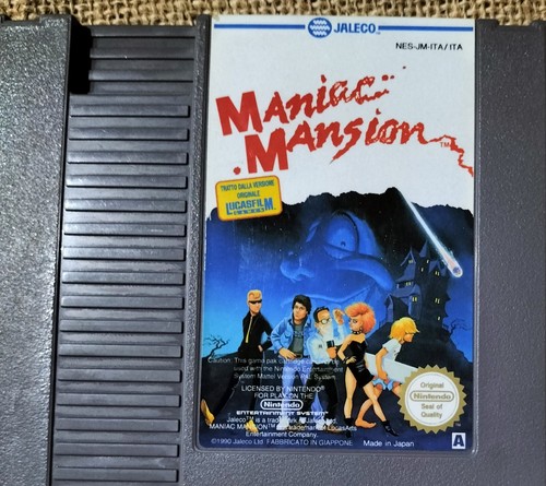 Maniac mansion nintendo nes - mansion,