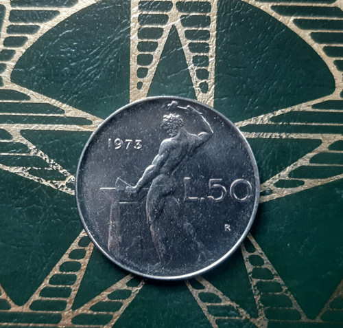 Lire 1973 vulcano - ,