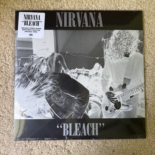 Nirvana bleach vinyl lp - bleach, (vinyl