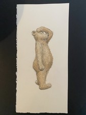 Illustrazione orsacchiotto originale disegnata a mano