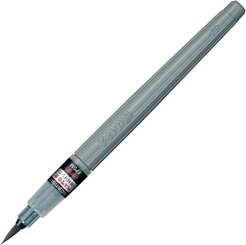 Ergonomic brush pen - ergonomic, black