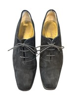 Yves Saint Laurent Black Suede