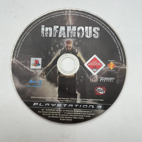 Infamous ps3 sony playstation - sony,