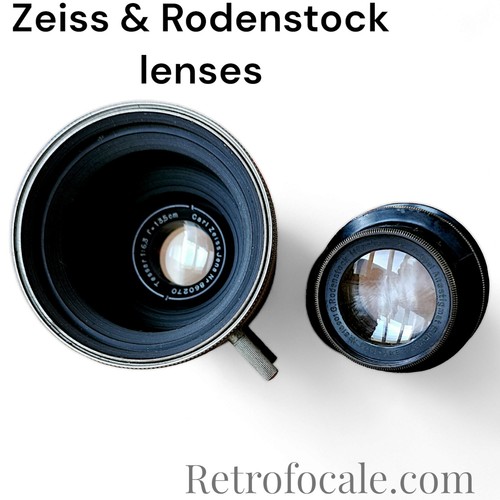 Zeiss tessar 5cm - 13.5cm, f/6.3