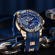 LIBOGER Orologio Uomo Lusso