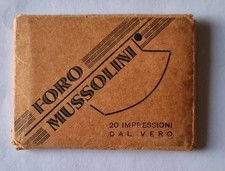 RICORDO DEL FORO MUSSOLINI - ROMA - 20 VEDUTE - anni'30/'40 Rarissimo
