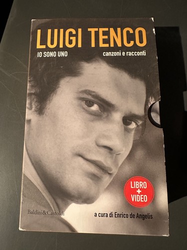 Libro vhs luigi tenco - tenco, io