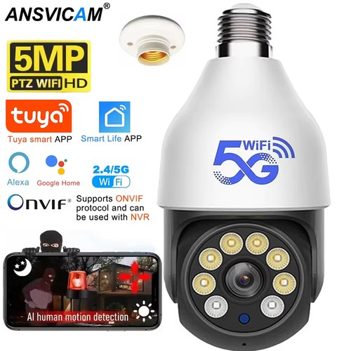 Telecamera lampadina 5mp - telecamera,