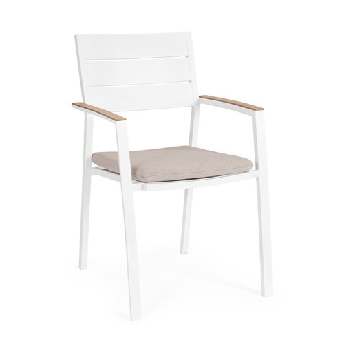 Sedia esterno alluminio con - esterno,