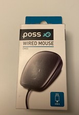 MOUSE POSS OTTICO NERO OM05