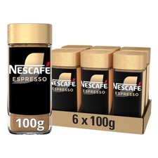 NESCAFÉ Caffè Espresso Tipo Oro Solubile (6 x 100g) Caffè Istantaneo