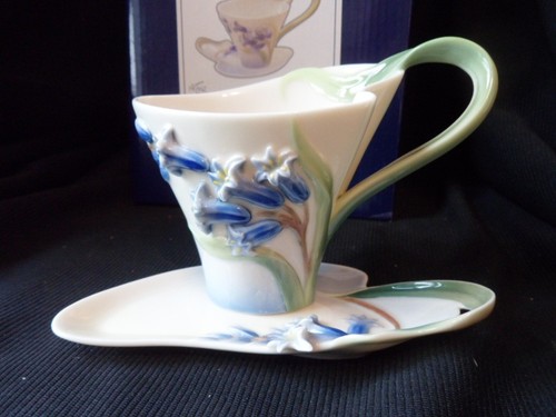 Franz porcelain bluebell - porcelain,