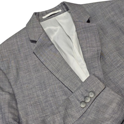 Giacca tuta blazer grigio uomo