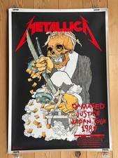 Poster Metallica PUSHEAD 1989