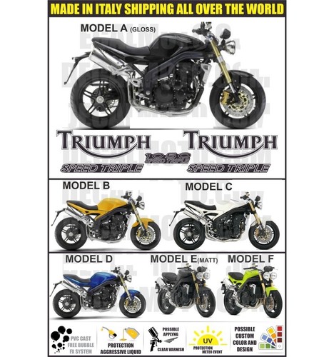 Adesivi 1050 speed triple 2005 - 1050,