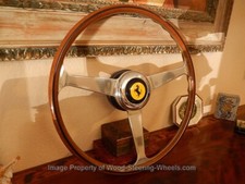 FERRARI Wood Steering Wheel