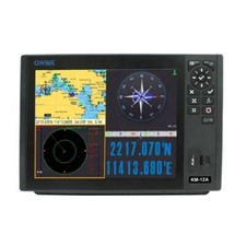ONWA KM-12A 12" LCD Marine GPS Chart Plotter Fish Finder GPS+Beidou Classe B+