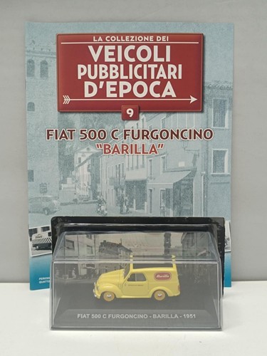 Fiat 500 furgoncino - fiat, barilla
