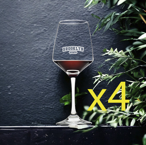 Bicchieri vino brooklyn - vino,