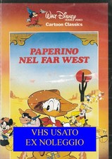 PAPERINO NEL FAR WEST - VHS EX