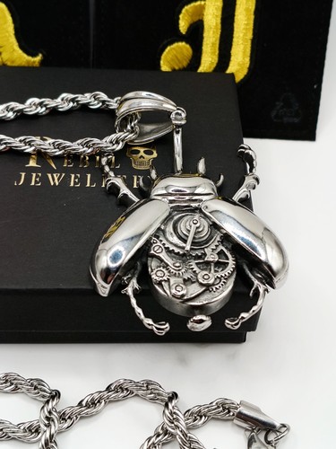 Collana steampunk beatles - collana,