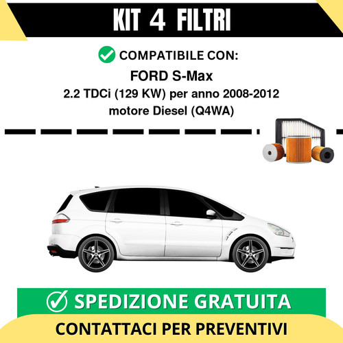 Kit filtri tagliando per - kit,