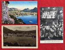 ?3 Belle Cartoline del Lago di Como anni ‘30/‘40c. Battello in Arrivo Regalo ?