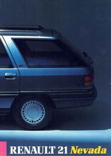 Catalogue brochure Renault 21