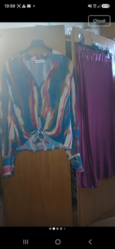 Completo camicia gonna per - camicia,