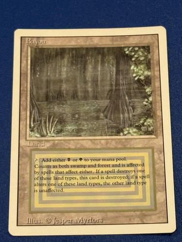 Mtg bayou edizione riveduta - mtg,