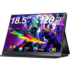 Monitor portatile 18,5 pollici UPERFECT 120Hz 1920*1080 HDMI display LCD per Xbox PS