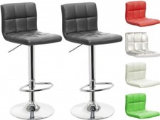 2 SGABELLI BAR E CUCINA CON PENISOLA REGOLABILI IN ALTEZZA SEDIA GIREVOLE ROYAL