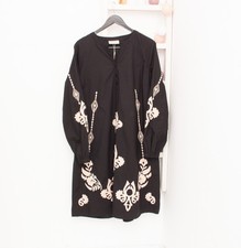 Abito Ipilo panna nero beige