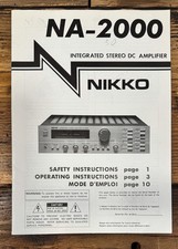 Amplificatore Nikko NA-2000