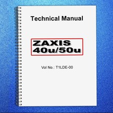 Hitachi zaxis 40u 50u service - zaxis,