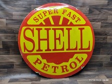 Insegna in metallo smaltato a