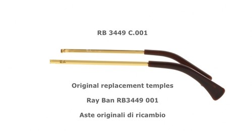 Ray ban 3449 gold 001 - 3449,