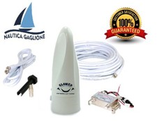 ANTENNA TV TERRESTRE OMNIDIREZIONALE GLOMEX AVIOR PER BARCA CAMPER e CAMION