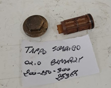 TAPPO E FILTRO SCARICO OLIO PIAGGIO BEVERLY 200 250 300 2001 2010 VEDI?