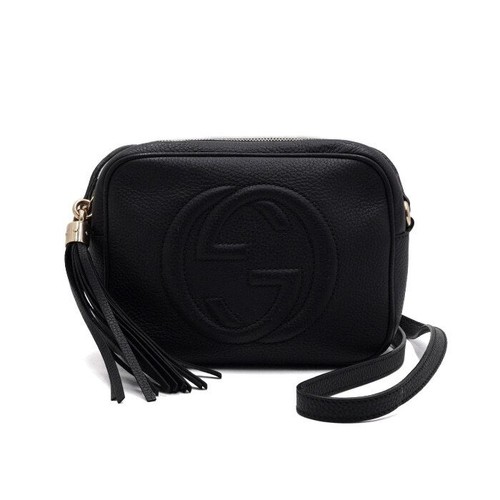 Gucci black soho small disco - small,