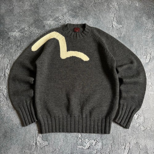 Evisu maglione maglia lusso - evisu,