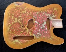 Tele Paisley corpo in ontano
