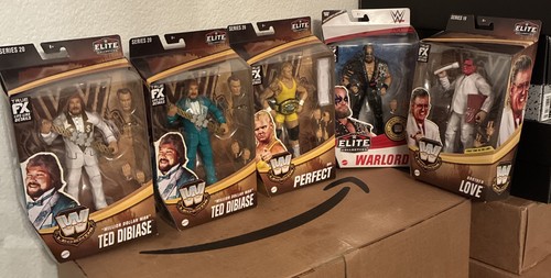 Lotto leggende wwe - , mattel