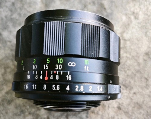 Auto rikenon 4 m42 - rikenon, f1.4,