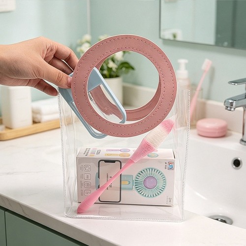 Borsa trucco compatta pvc - borsa,