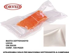 Buste Sottovuoto cm 25x35 Set 100 pezzi Liscia - PV2322535 ORVED
