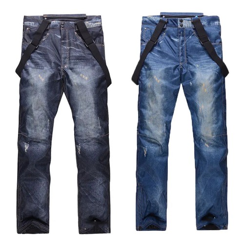 Pantaloni sci denim uomo - sci,