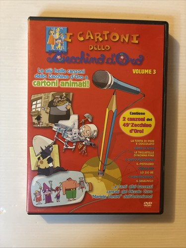 Dvd cartoni dello zecchino - cartoni,